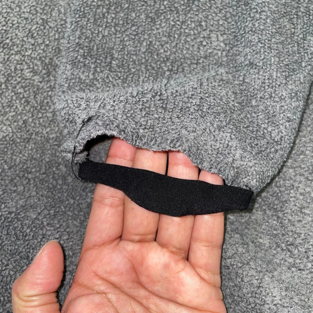 The North Face Denali Polartec Fleece Jacket Mens Medium‎ Grey Black
